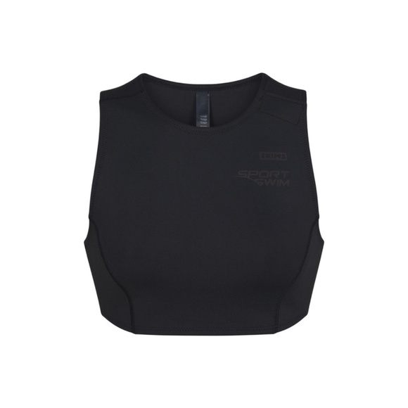SKIMS Sport Swim Black Top - Picture 3 of 10